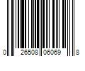 Barcode Image for UPC code 026508060698