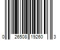 Barcode Image for UPC code 026508192603