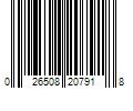 Barcode Image for UPC code 026508207918