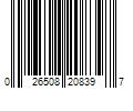 Barcode Image for UPC code 026508208397