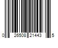 Barcode Image for UPC code 026508214435