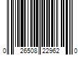 Barcode Image for UPC code 026508229620