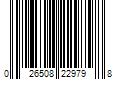 Barcode Image for UPC code 026508229798