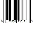 Barcode Image for UPC code 026508236123