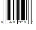 Barcode Image for UPC code 026508242391