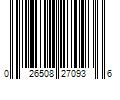 Barcode Image for UPC code 026508270936