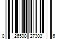 Barcode Image for UPC code 026508273036