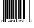 Barcode Image for UPC code 026508316078