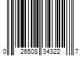 Barcode Image for UPC code 026508343227