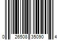 Barcode Image for UPC code 026508350904