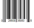 Barcode Image for UPC code 026508358535