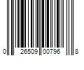 Barcode Image for UPC code 026509007968