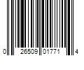 Barcode Image for UPC code 026509017714