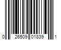 Barcode Image for UPC code 026509018391