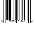 Barcode Image for UPC code 026509018414