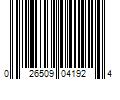 Barcode Image for UPC code 026509041924