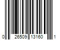 Barcode Image for UPC code 026509131601