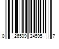 Barcode Image for UPC code 026509245957