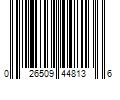 Barcode Image for UPC code 026509448136