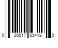 Barcode Image for UPC code 026517534180