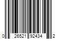 Barcode Image for UPC code 026521924342