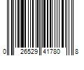 Barcode Image for UPC code 026529417808