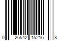 Barcode Image for UPC code 026542152168