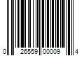 Barcode Image for UPC code 026559000094