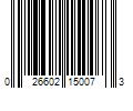 Barcode Image for UPC code 026602150073