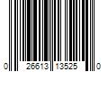 Barcode Image for UPC code 026613135250