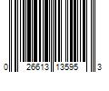 Barcode Image for UPC code 026613135953