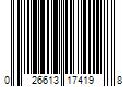 Barcode Image for UPC code 026613174198