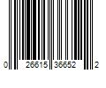 Barcode Image for UPC code 026615366522