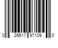 Barcode Image for UPC code 026617971090