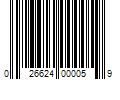 Barcode Image for UPC code 026624000059