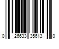 Barcode Image for UPC code 026633356130