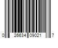 Barcode Image for UPC code 026634090217