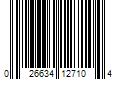 Barcode Image for UPC code 026634127104