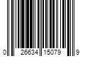 Barcode Image for UPC code 026634150799