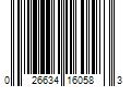 Barcode Image for UPC code 026634160583