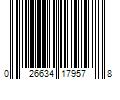 Barcode Image for UPC code 026634179578