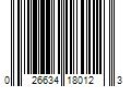 Barcode Image for UPC code 026634180123