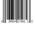 Barcode Image for UPC code 026634219823