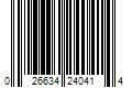 Barcode Image for UPC code 026634240414