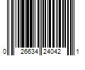 Barcode Image for UPC code 026634240421