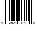 Barcode Image for UPC code 026634241770