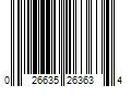 Barcode Image for UPC code 026635263634