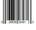 Barcode Image for UPC code 026635284813