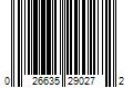 Barcode Image for UPC code 026635290272