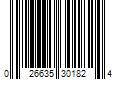 Barcode Image for UPC code 026635301824